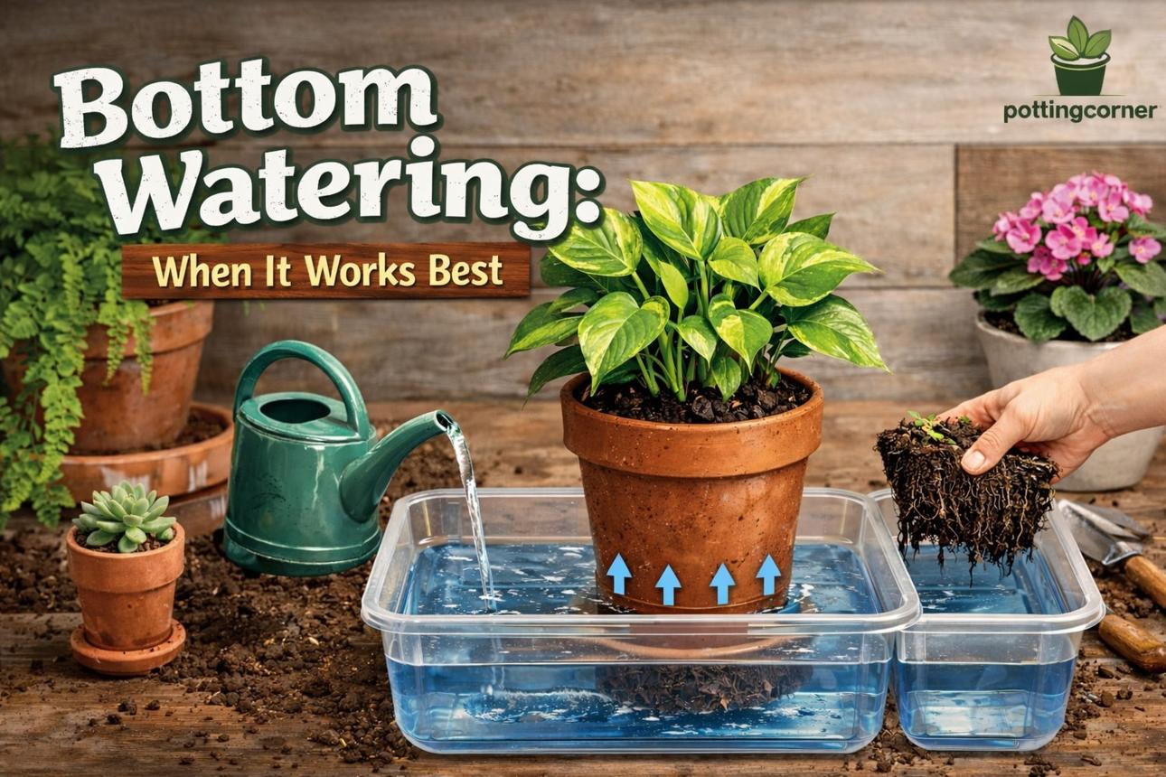 Watering & Drainage - Potting Corner