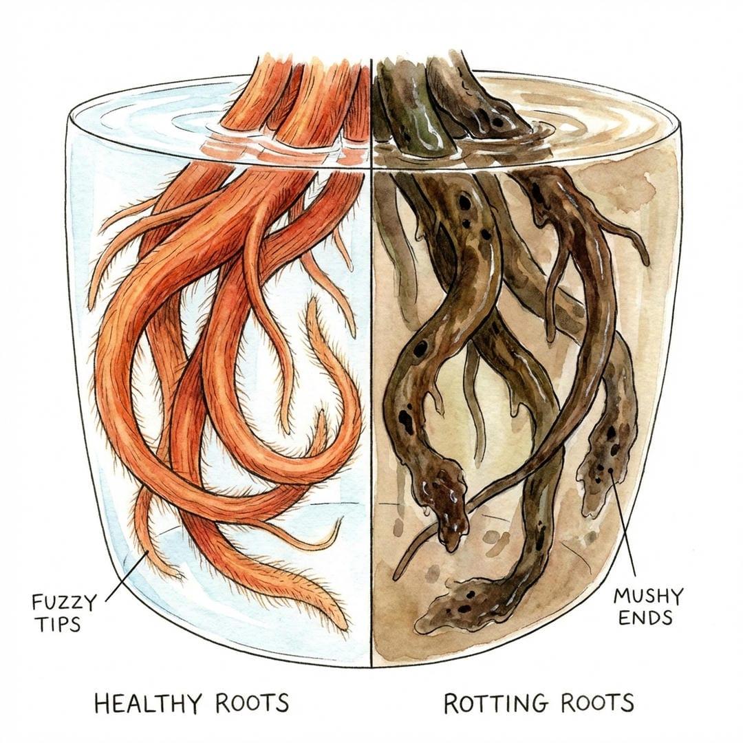 ریشه آسیبدیده بامبو خوششانس