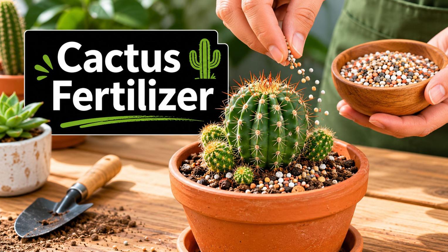 Cactus Fertilizer Application: A Step-by-Step Guide - The Cactus Outlet