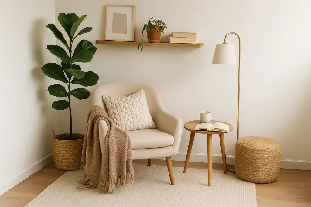 How to Decorate a Corner You Never Use