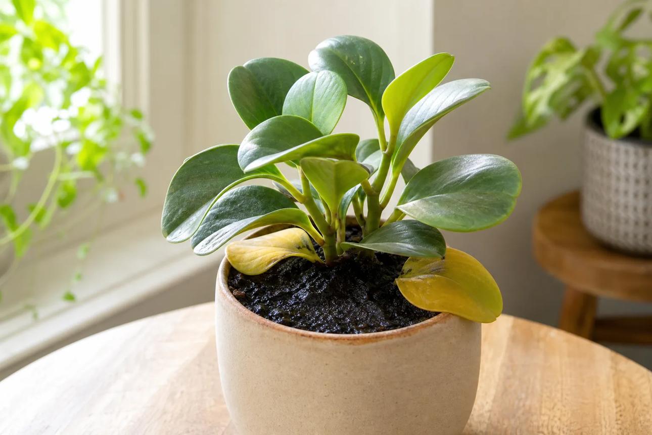 Overwatering on Baby Rubber Plant: Causes, Checks & Fixes | LeafyPixels