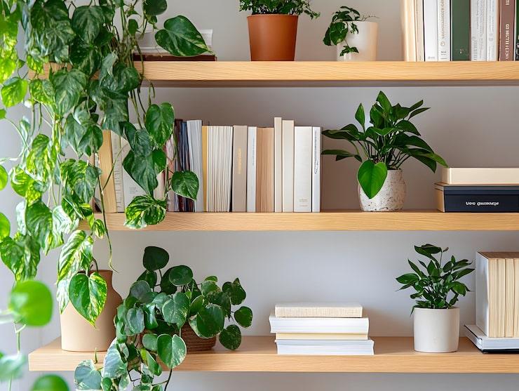 Zoom background bookshelf plants Images - Free Download on Magnific (formerly Freepik)