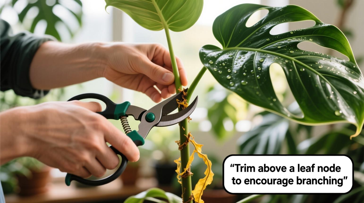 How to Trim a Philodendron Properly
