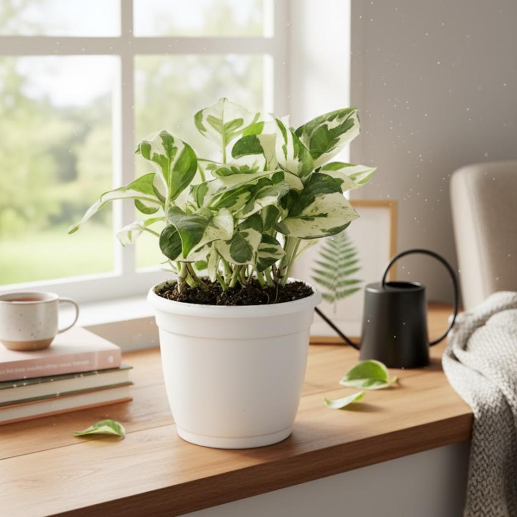 Scindapsus N’ Joy Pothos (Epipremnum aureum ‘N’Joy’) In 4 Inch Pot | I – Hug A Plant