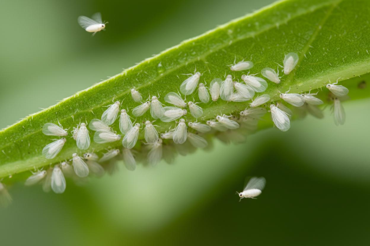 Get Rid of Whiteflies on Houseplants | Rooted Treasures Farms