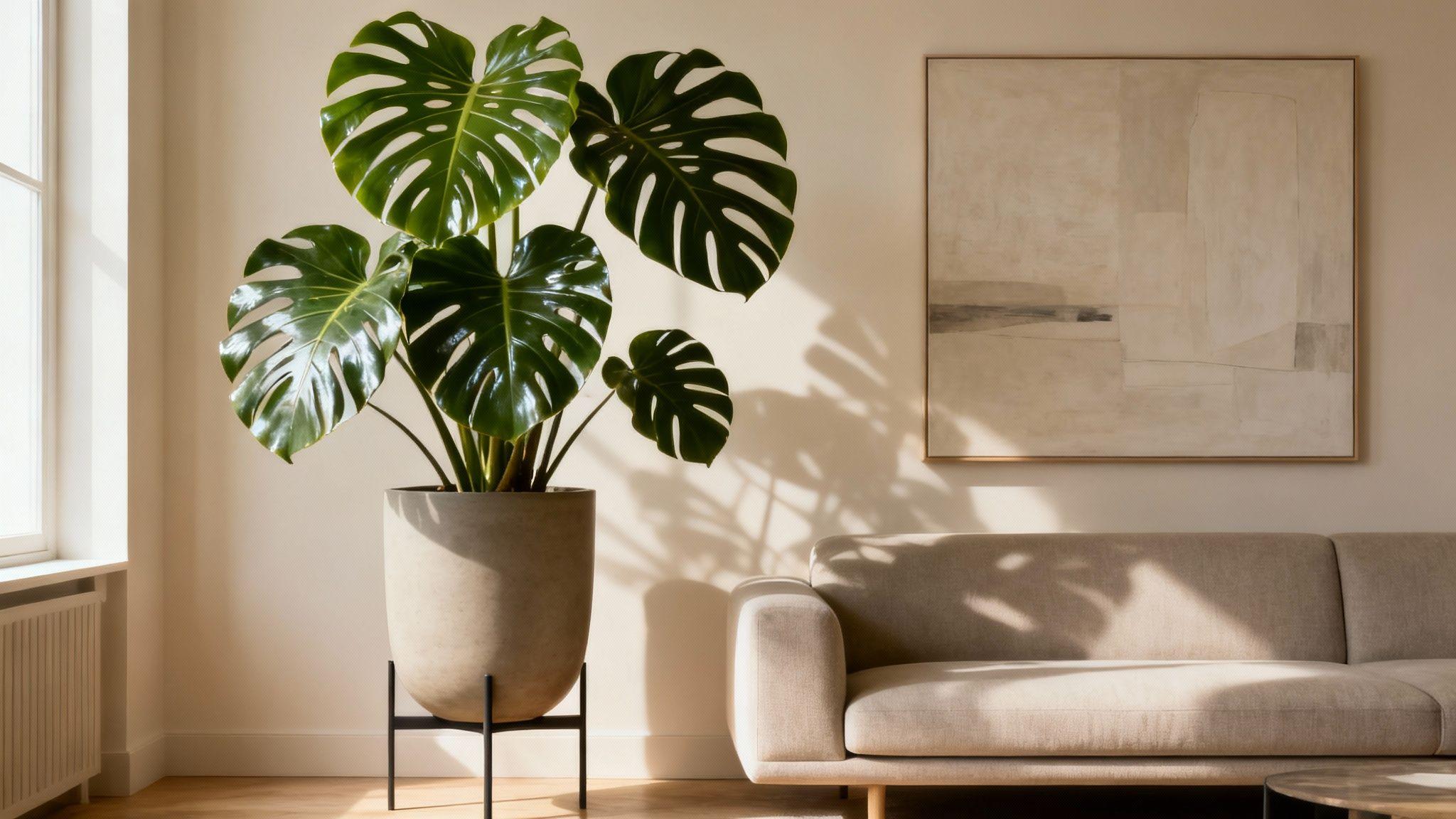 Monstera Plant Care Guide for Stunning Luxury Interiors