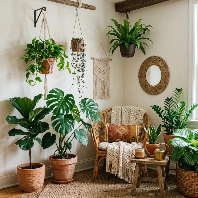 15 Living Room Plant Corner Ideas to Refresh Your Space