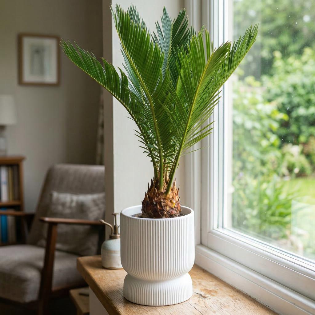 CYKAS Cycas Sagowiec odwinięty Doniczka Ø12cm TROPIKALNY NA KAŻDĄ OKAZJĘ,  • Cena • Opinie - Allegro
