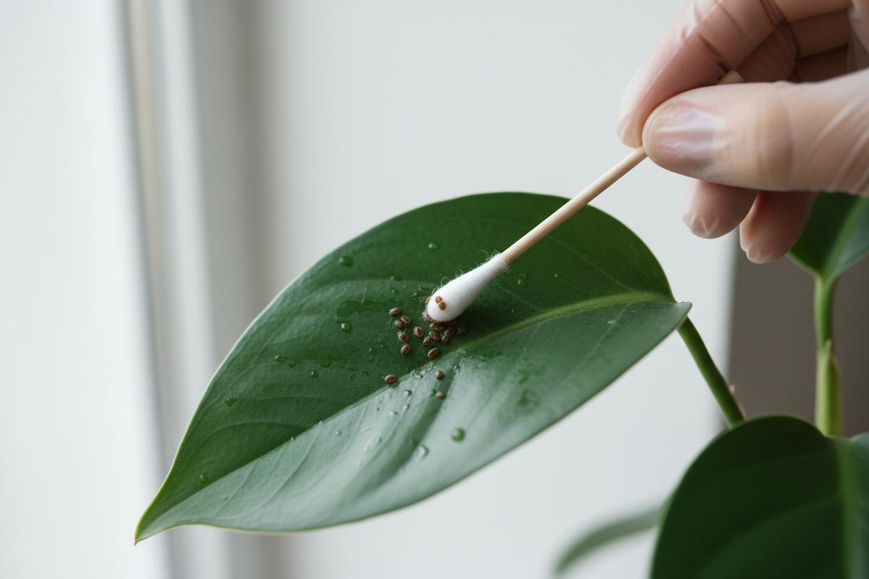 Get Rid of Scale Insects on Houseplants | Rooted Treasures Farms